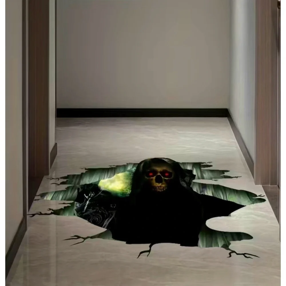 3D HALLOWEEN Gothic Decal Scary Grunge Holiday Vampy Horror Party
